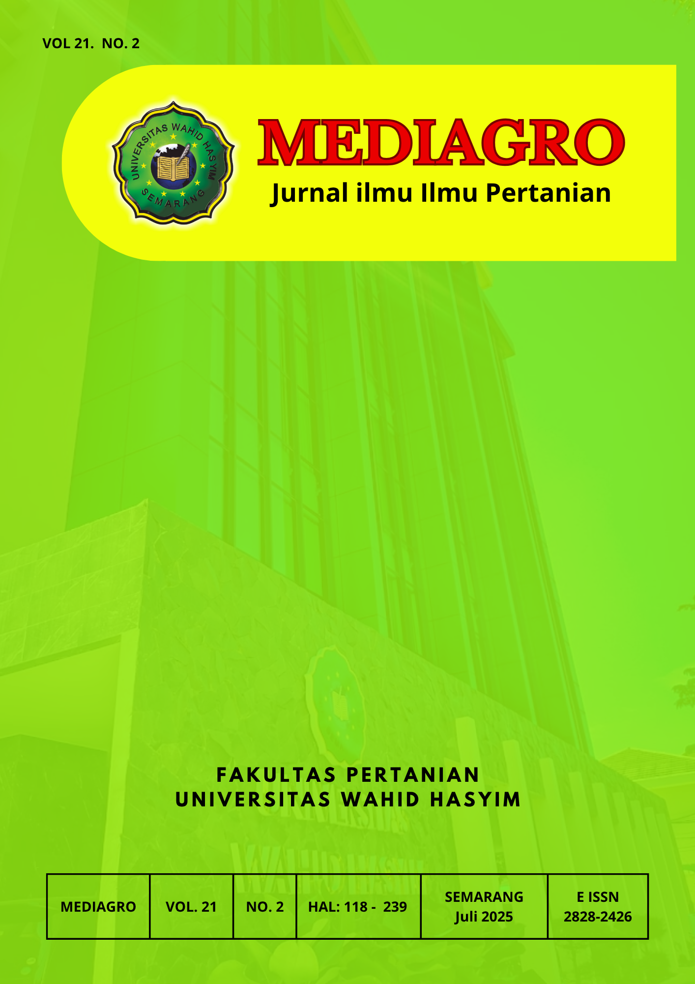 Mediagro: journal of agricultural sciences